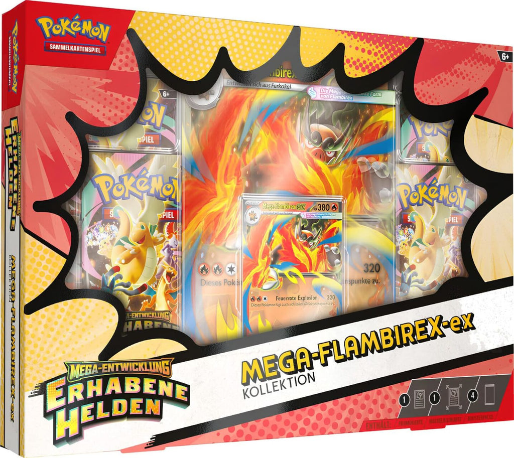 Pokémon Mega-Flambirex-ex Kollektion (Deutsch)