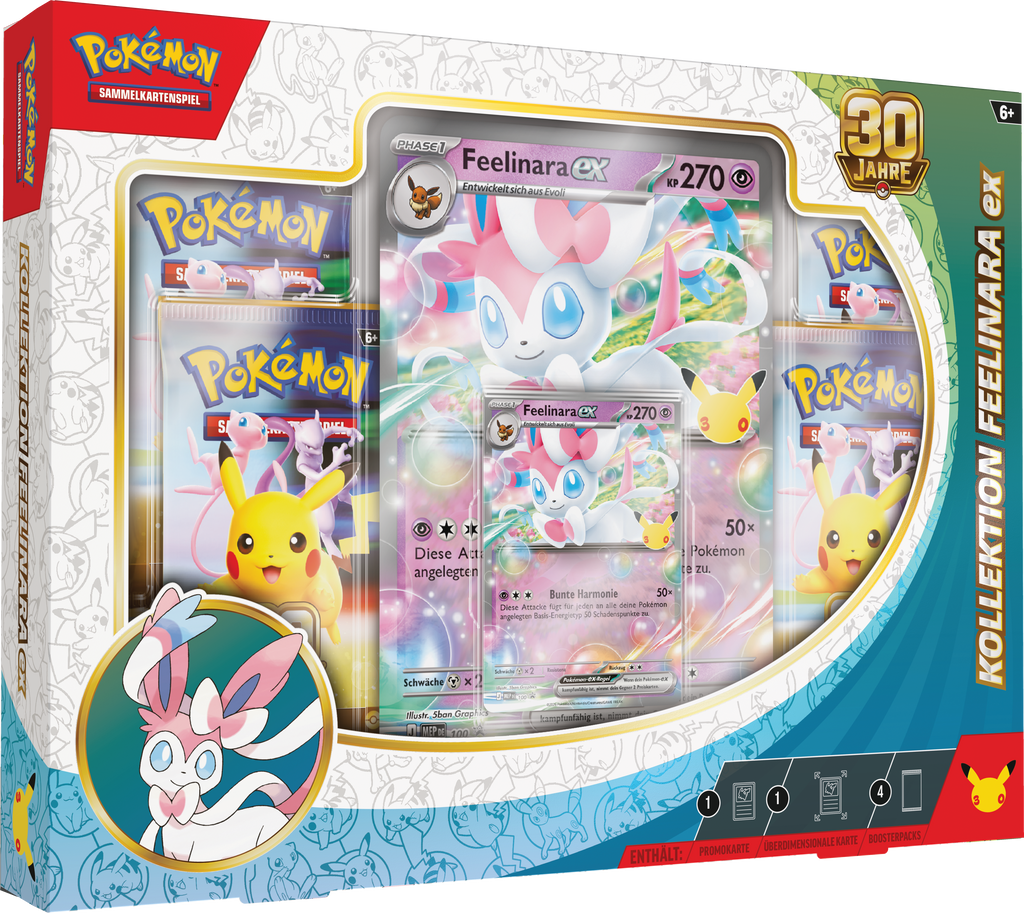 Pokémon 30 Jahre ex Kollektion (Deutsch)