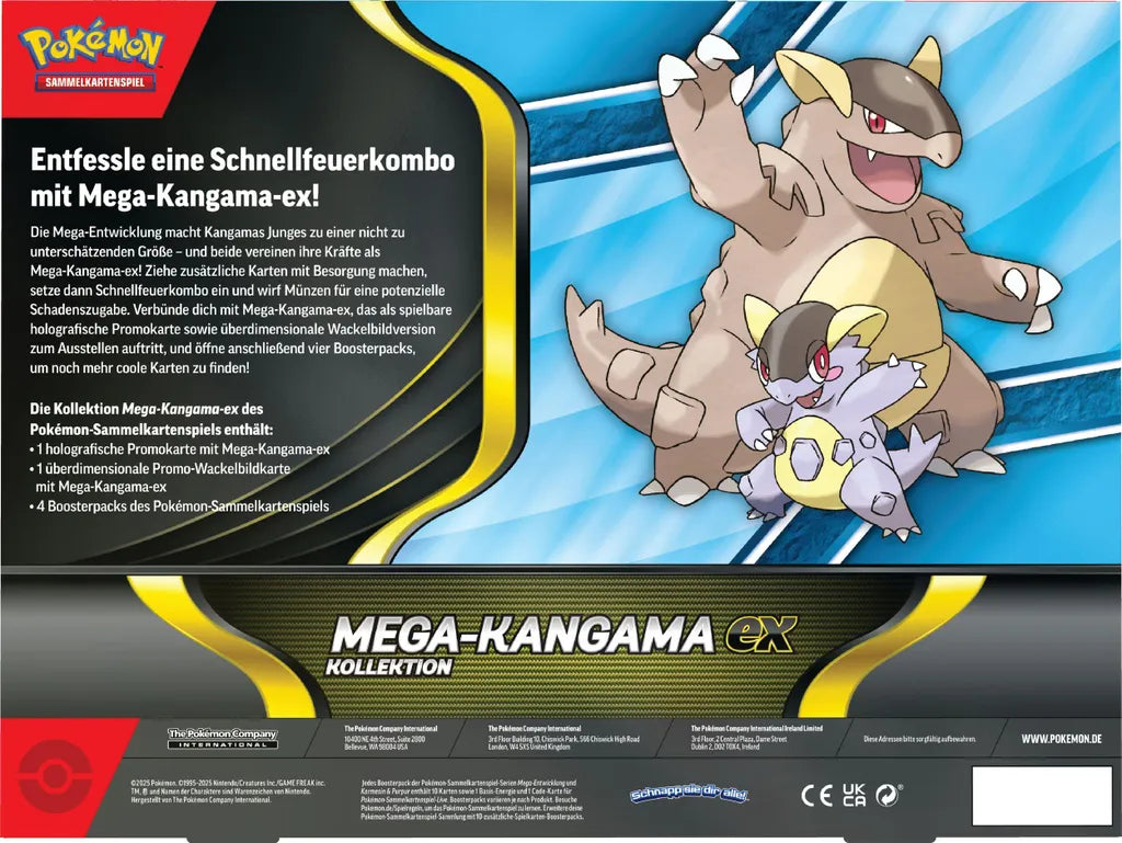Pokémon Mega-Kangama-ex Kollektion (Deutsch)